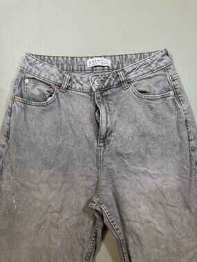Primark Women's‎ Gray Acid Wash Straight Leg Jeans Size 8